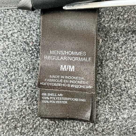 The North Face Men’s Khumbu Mid Weight Fleece Full Zip Jacket Size Medium - Picture 5 of 11